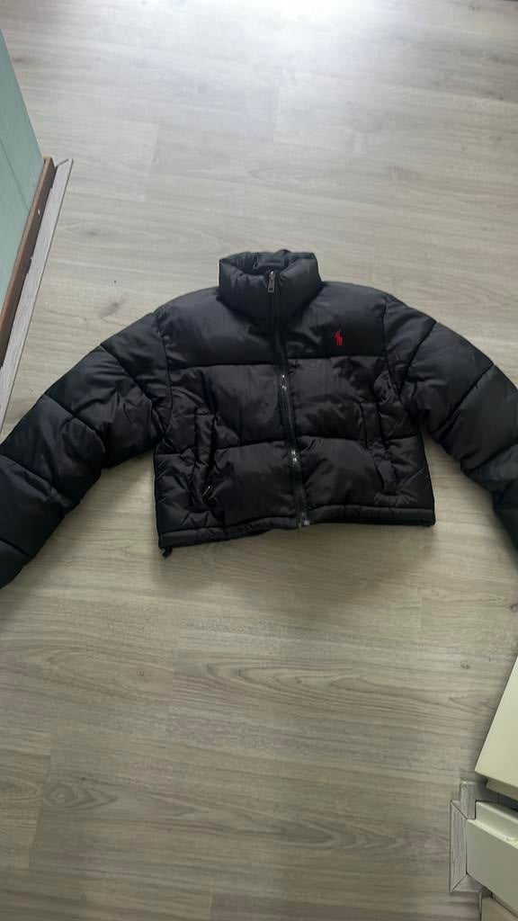 Ralph lauren puffer jacket zwart, Ophalen, Zo goed als nieuw, Zwart