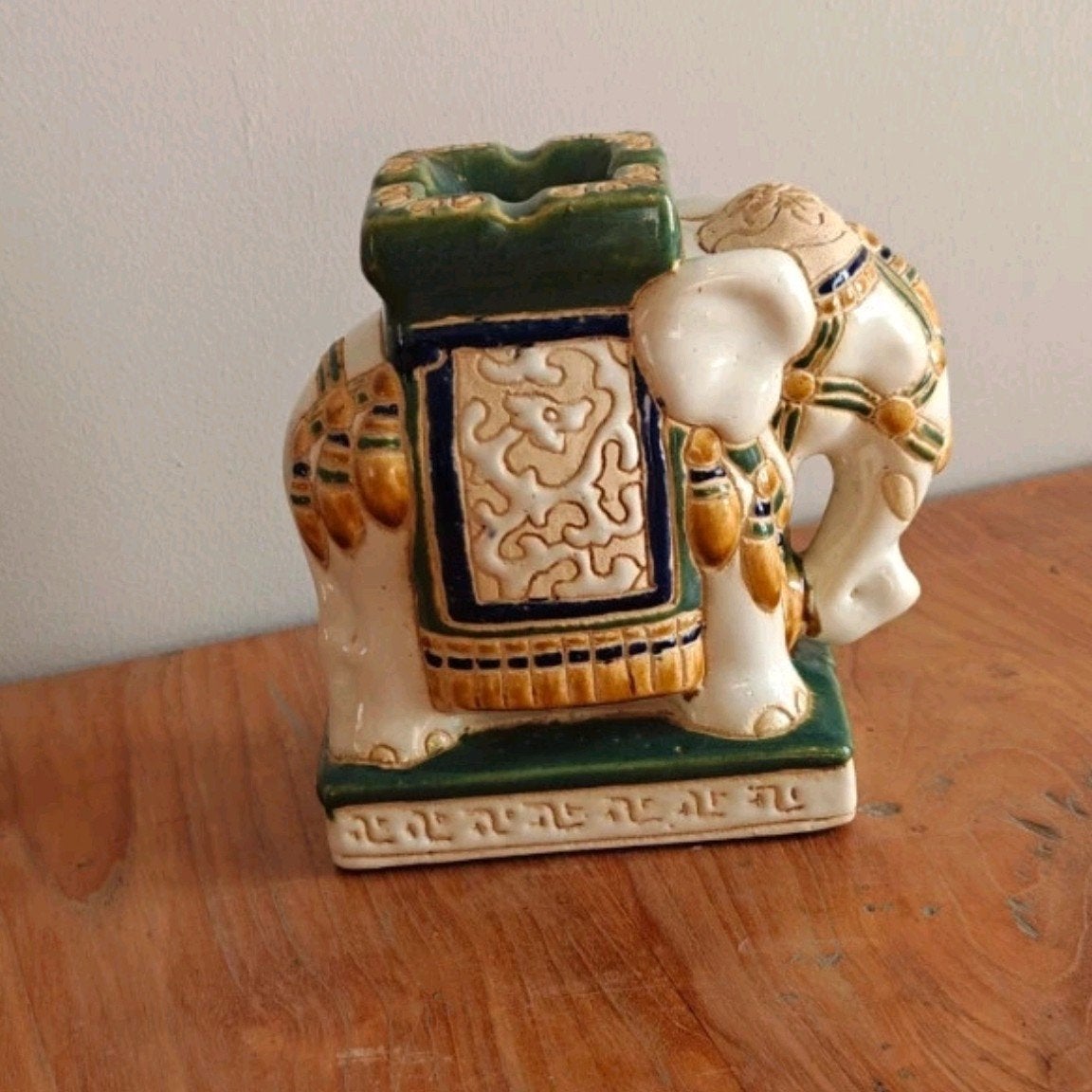 Vintage olifant keramiek, Antiek en Kunst, Antiek | Keramiek en Aardewerk, Ophalen of Verzenden