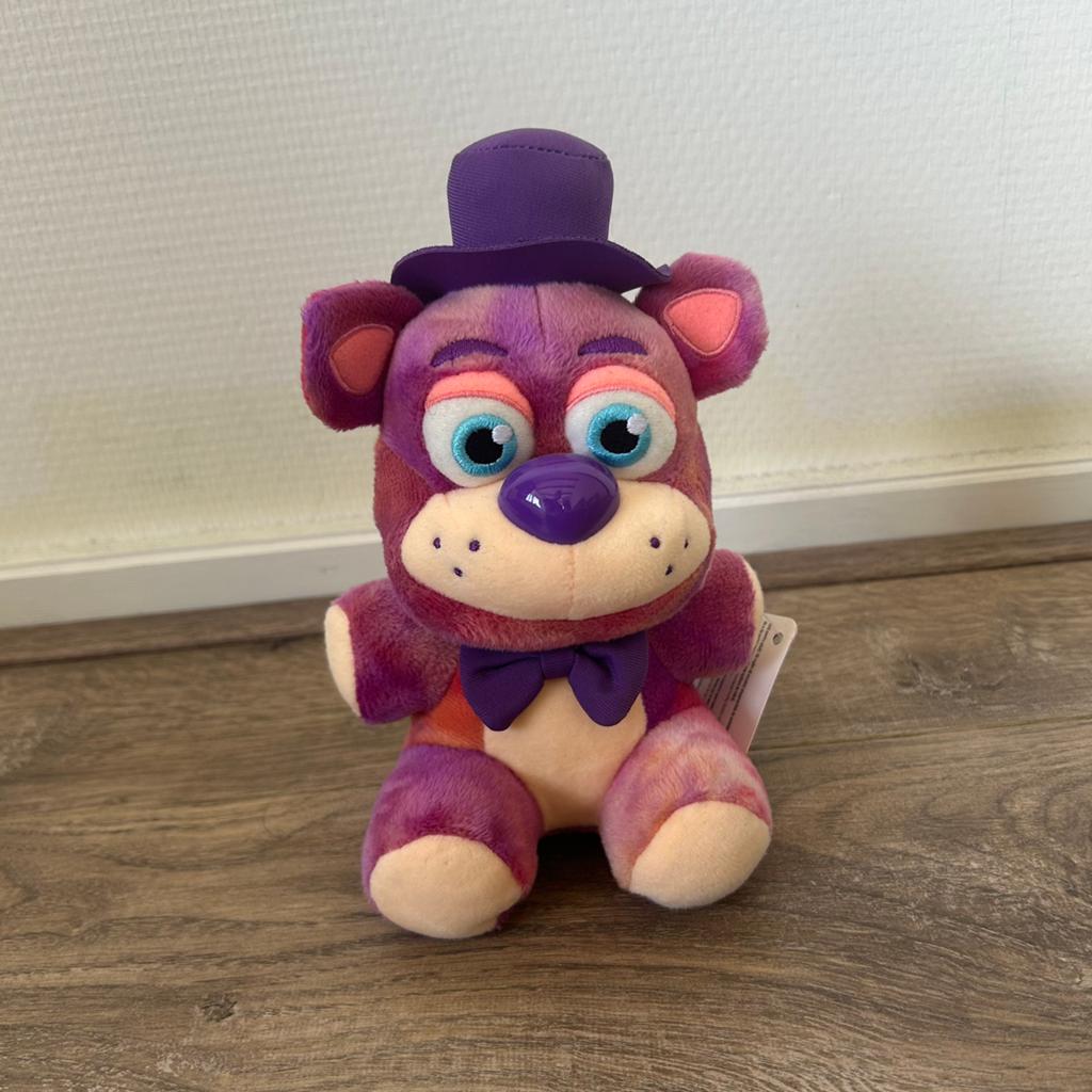 Five nights at freddy’s tie dye freddy plush 25cm funko, Overige merken, Overige karakters, Beer, Nieuw