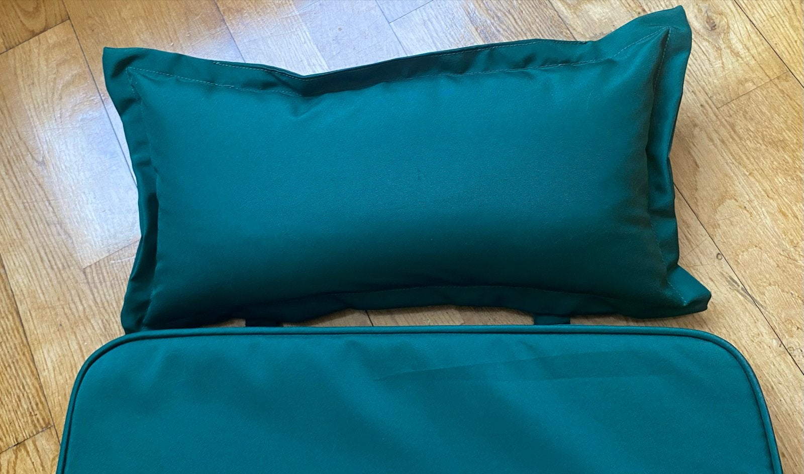 Ligbedkussen met hoofdkussen (2 stuks), Tuin en Terras, Ligbedden, Ophalen, Nieuw, Textileen