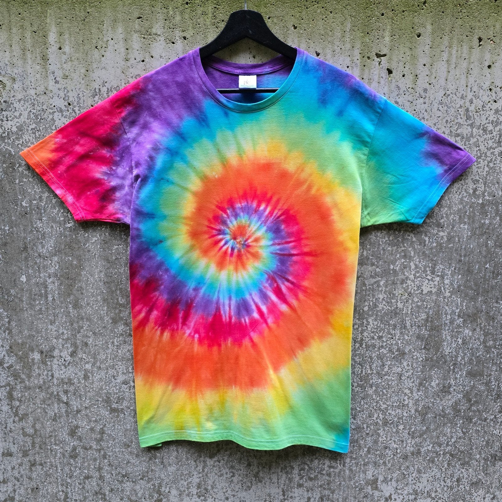 Regenboog spiral tie dye zomer t-shirt unisex maat XL, Kleding | Dames, Overige kleuren, Maat 46/48 (XL) of groter, Nieuw, Ophalen of Verzenden