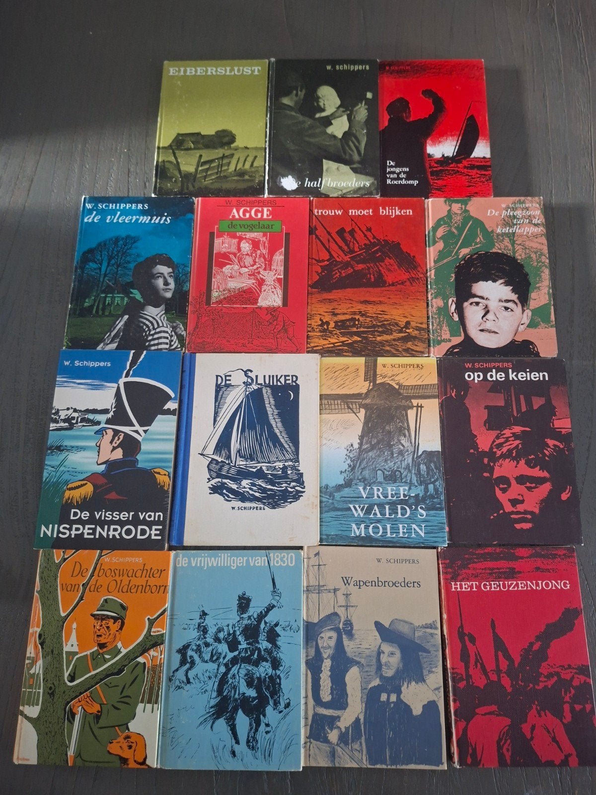 W.Schippers boeken, Ophalen of Verzenden, Gelezen, W.Schippers