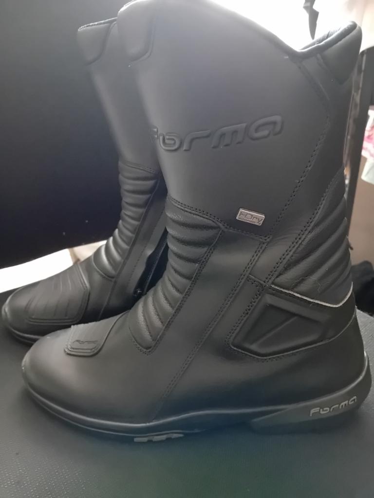 Forma motorlaarzen - Zwart, comfort en bescherming, Motoren, Heren, Forma, Ophalen of Verzenden, Laarzen