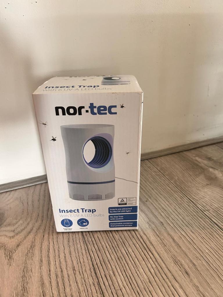 Nor-Tec Insectenval met 6 UV-A LED lampen, Ophalen of Verzenden, Nieuw, Ongediertebestrijding