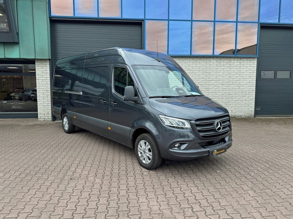 Mercedes-Benz Sprinter 319 L3H2 2x Schuifdeur BPM vrij Distr, Auto's, Automaat, 12 maanden, Achterwielaandrijving, Gebruikt