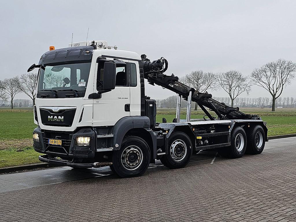 M.A.N. 41.360 TGS 8x4 translift chain, Auto's, Vrachtwagens, Automaat, Euro 6, Wit, Bedrijf