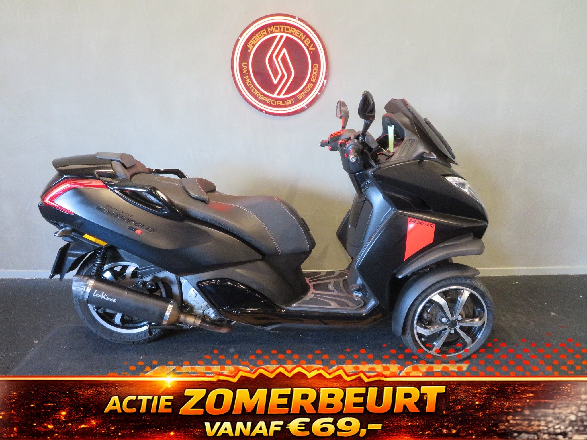 Peugeot METROPOLIS 400 RXR ZEER FRAAI! (bj 2017), Motoren, Motoren | Overige merken, Scooter, Bedrijf, PEUGEOT