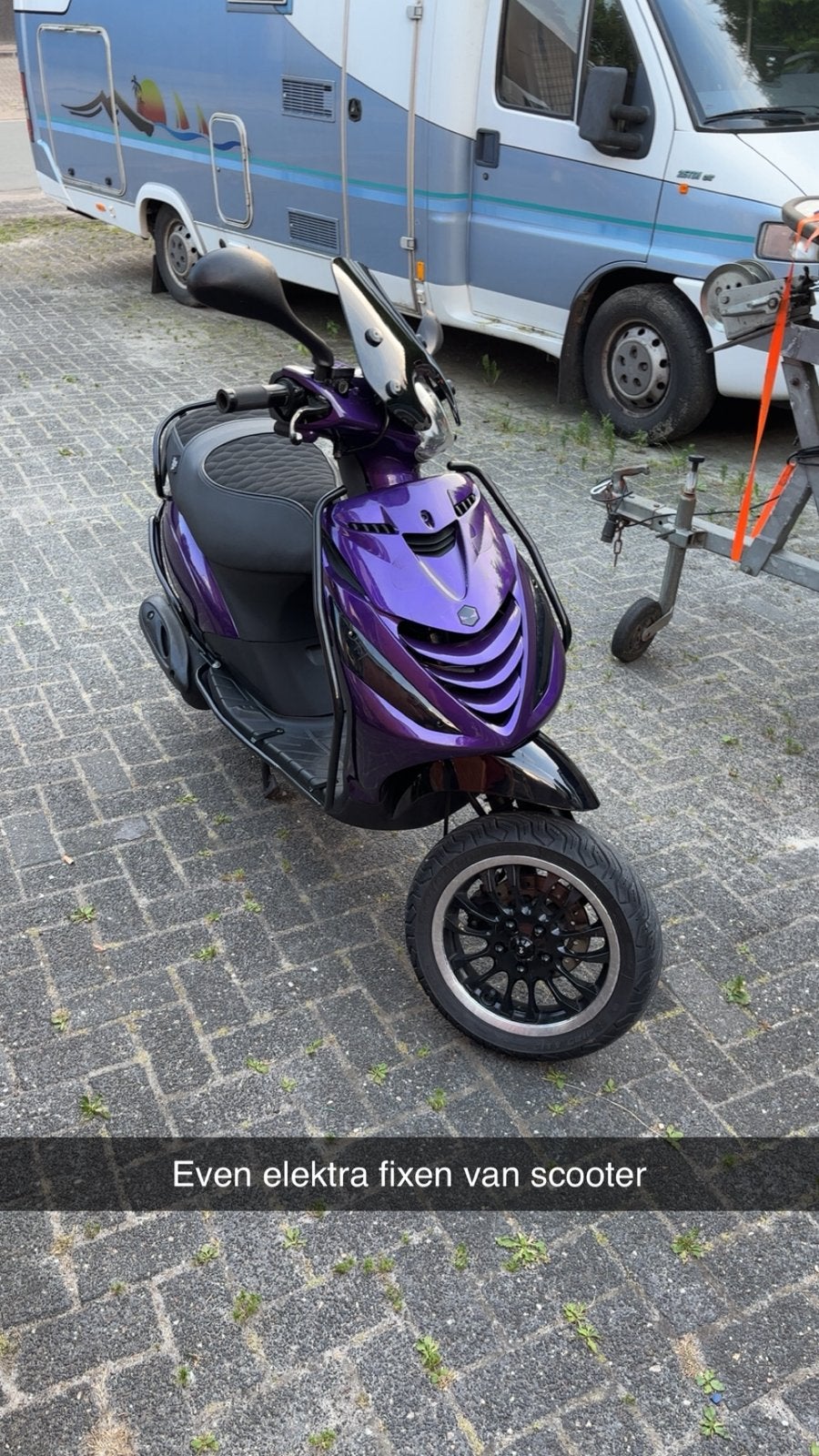 Scooter reparatie/opbouw/onderhoud, Ophalen of Verzenden, Zo goed als nieuw, Benzine, Zip