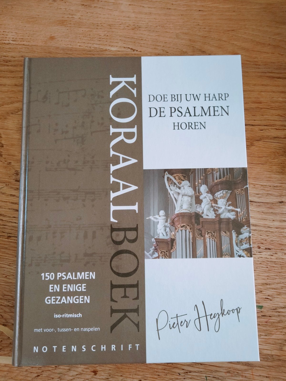 Koraalboek Notenschrift 150 psalmen en enige gezangen, Ophalen of Verzenden, Nieuw, Religie en Gospel, Orgel