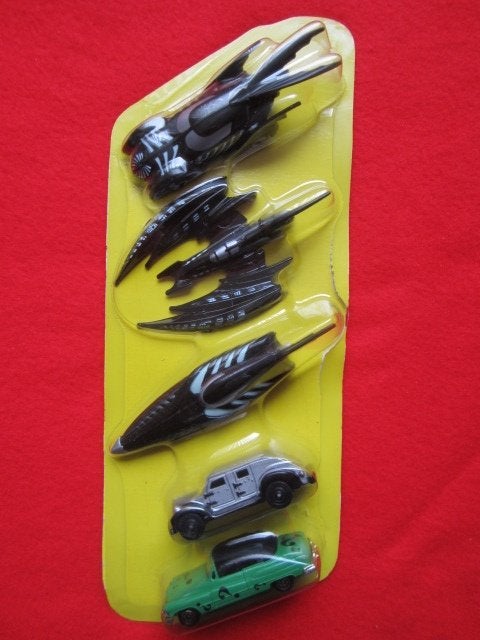 Batman Forever Die Cast Batmobile, Batwing, Batboat, Ophalen of Verzenden, Nieuw, Actiefiguur of Pop