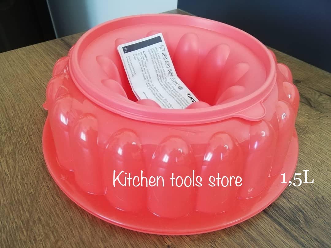 Tupperware Vliegende Schotel XL puddingvorm voorraad, Huis en Inrichting, Keuken | Tupperware, Overige kleuren, Schaal, Met compartimenten