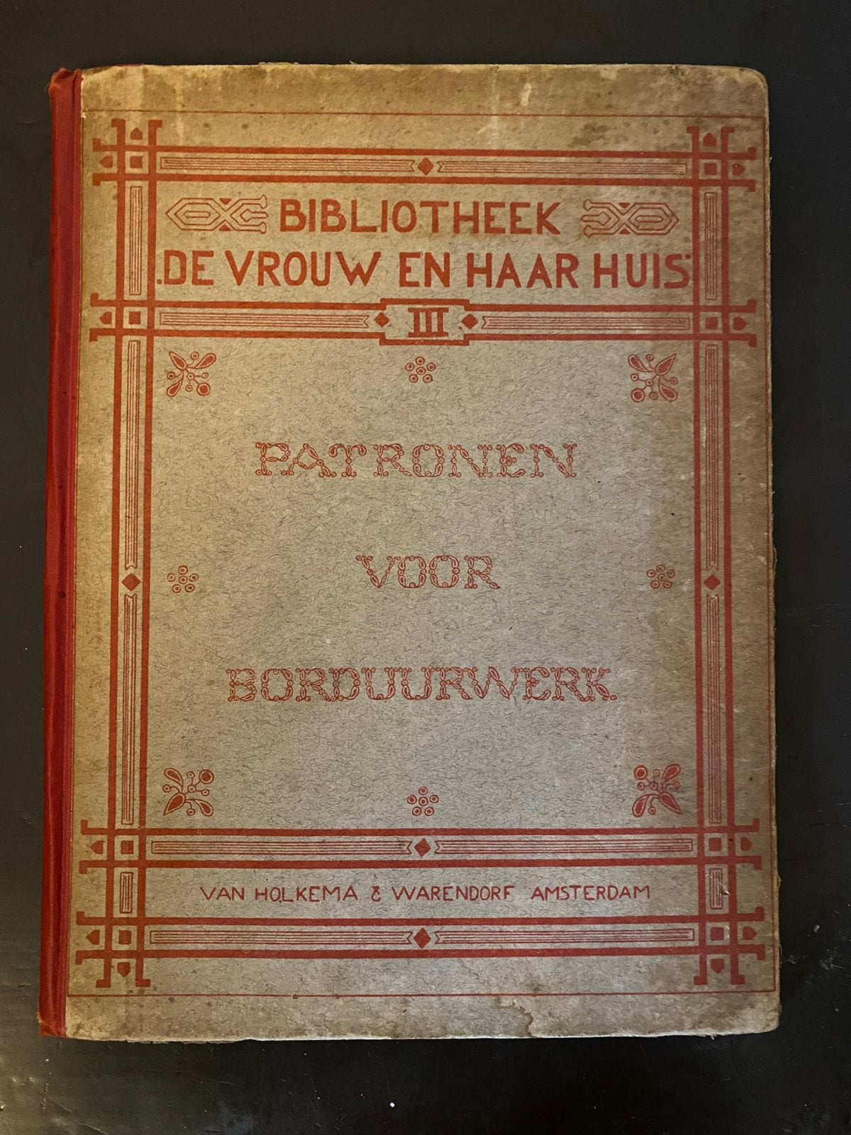 Patronen voor borduurwerk 1920 (De vrouw en haar huis III), Ophalen of Verzenden, Patroon