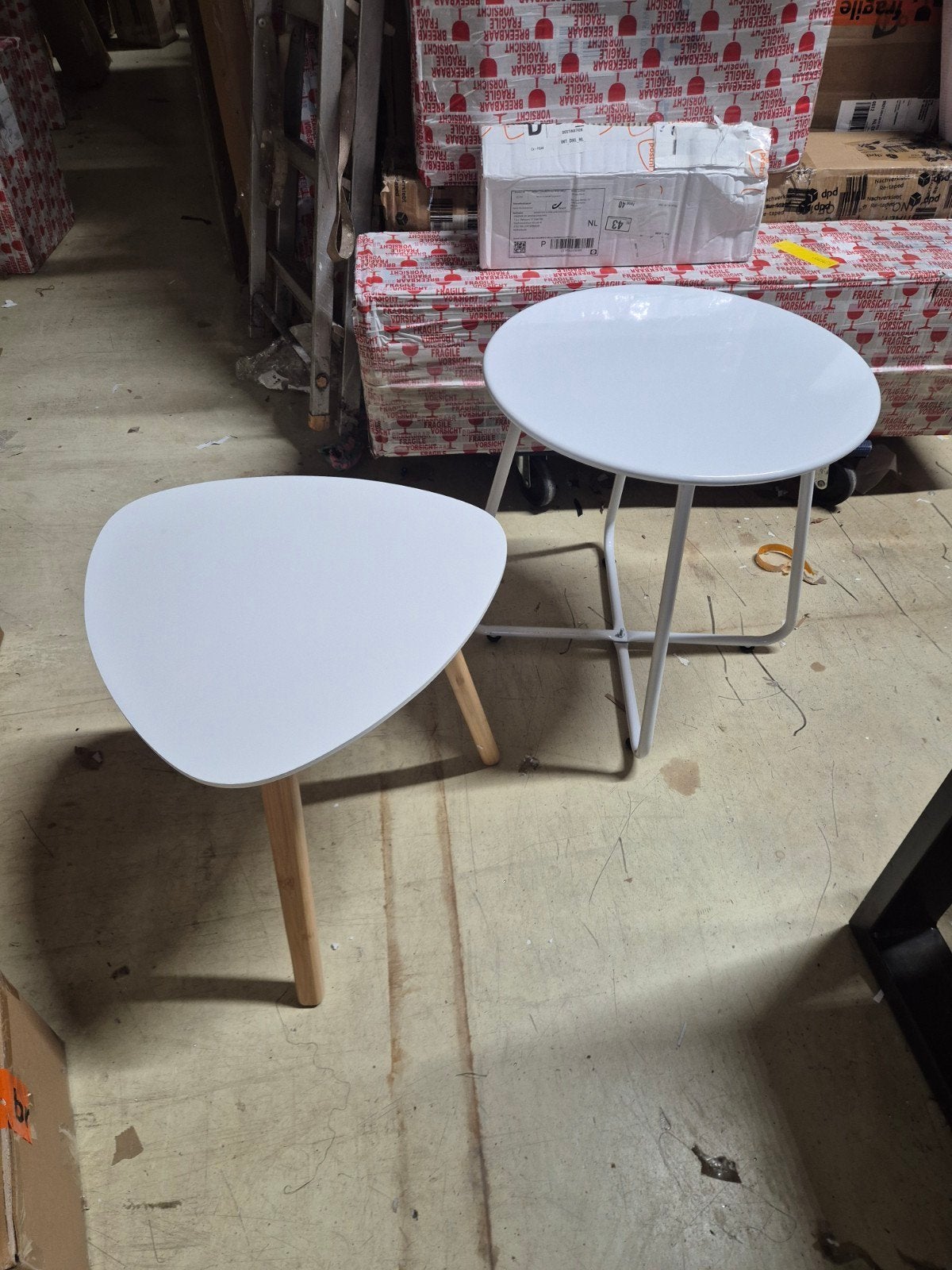 tafeltjes, Ophalen, Rond, Minder dan 55 cm, 45 tot 60 cm