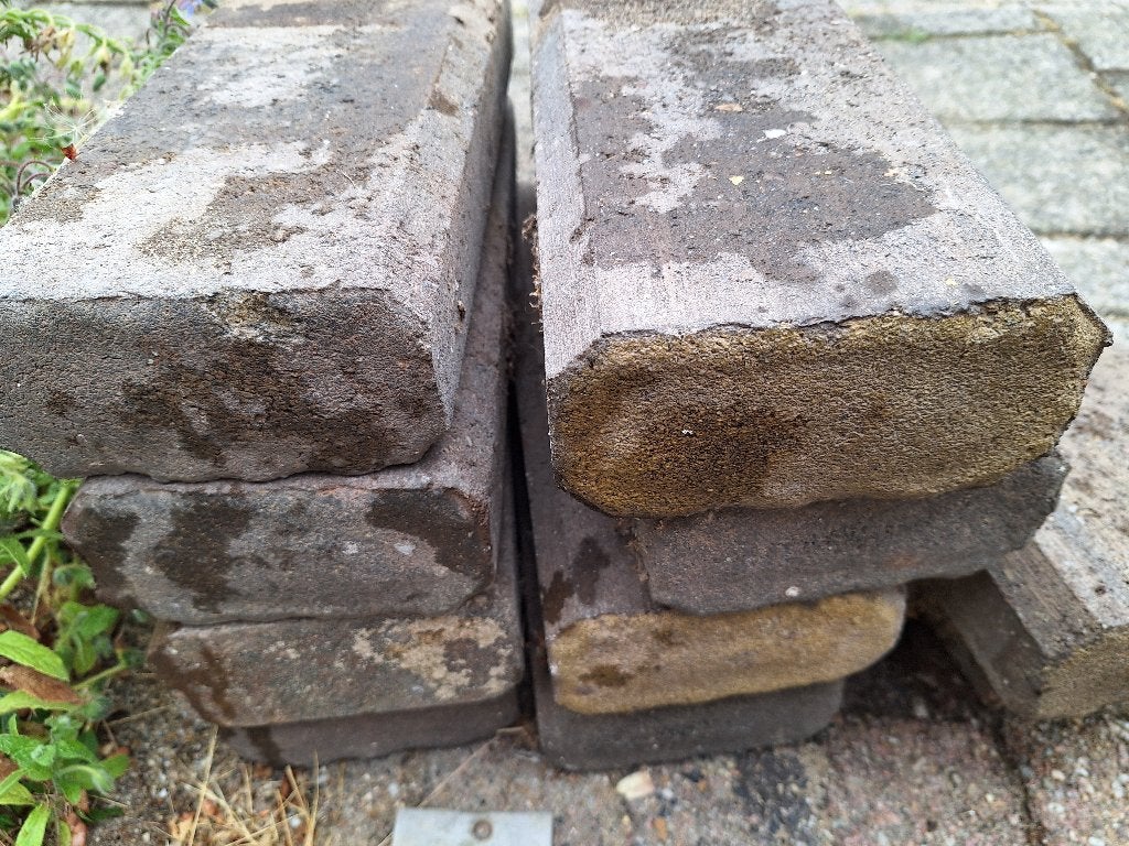 Opsluitbanden, Tuin en Terras, Ophalen, Gebruikt, 25 tot 50 cm, Blok