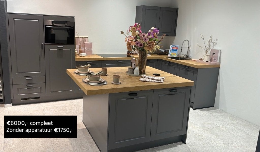 Showroom keukens compleet, Huis en Inrichting, Ophalen, Overige kleuren, Overige typen, Nieuw
