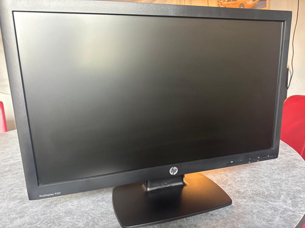 HP ProDisplay P221 Monitor - 21.5 inch Full HD, Gebruikt, Kantelbaar, Full HD, Ophalen of Verzenden