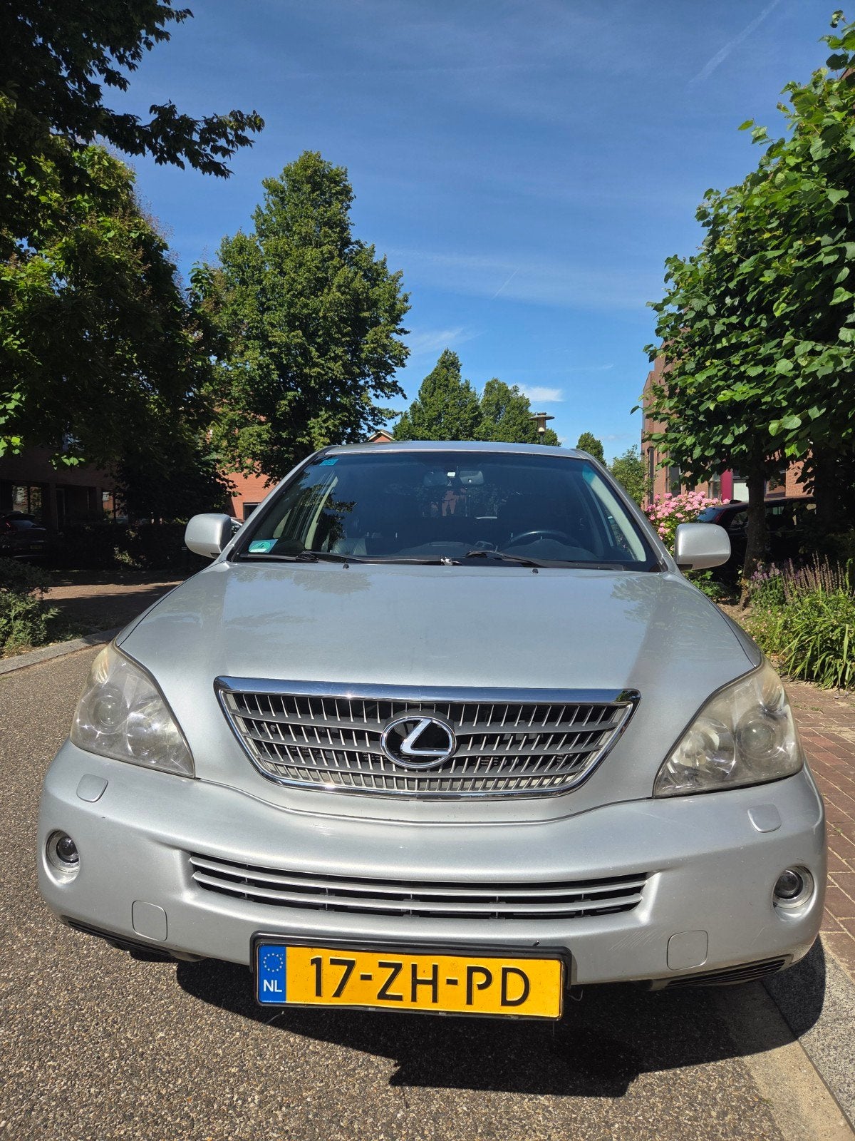 Lexus RX400H 3.3 V6 AUT 2008 Grijs, Auto's, Lexus, Automaat, 3311 cc, Origineel Nederlands, 211 pk