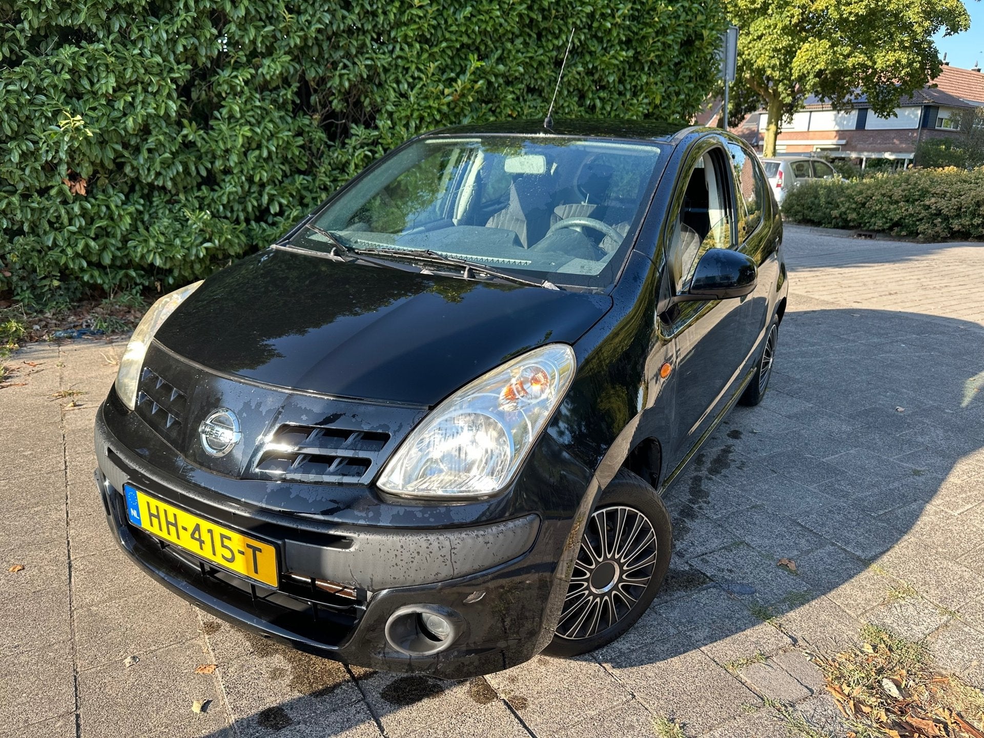 Nissan Pixo MET AIRCO & JAAR APK!, Voorwielaandrijving, Euro 5, Gebruikt, 4 stoelen