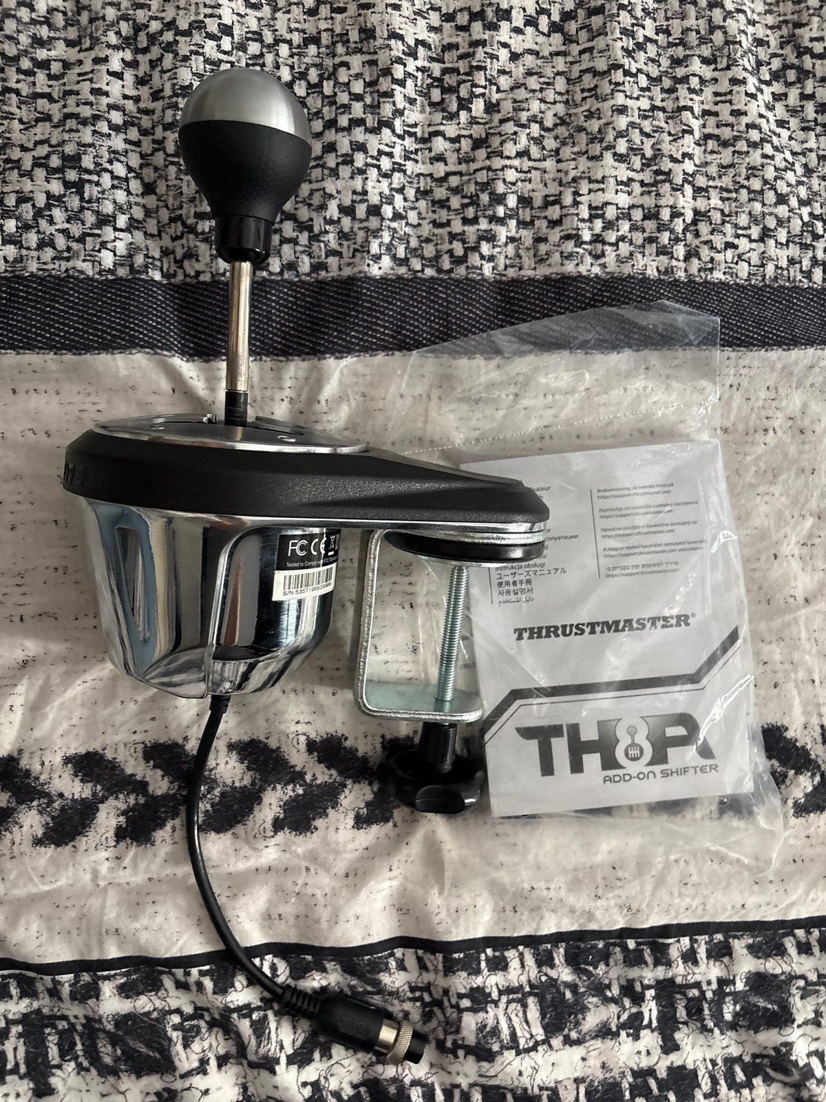Thrustmaster TH8A Shifter - Zo goed als nieuw (excl. kabels), Spelcomputers en Games, Ophalen of Verzenden, Overige merken, Zo goed als nieuw