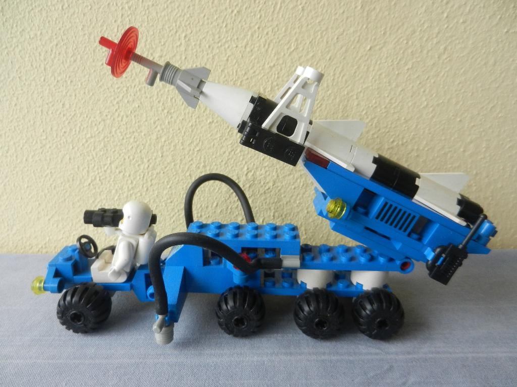 Lego 6881 ruimte voertuig met raket (uit 1984), Ophalen of Verzenden, Gebruikt