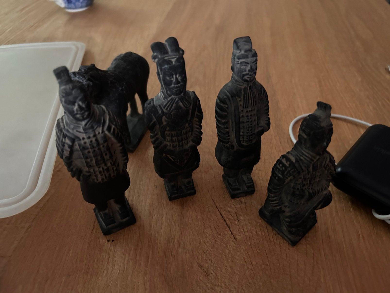 Terracotta Leger Beeldjes in Geschenkdoos, Ophalen, Zo goed als nieuw