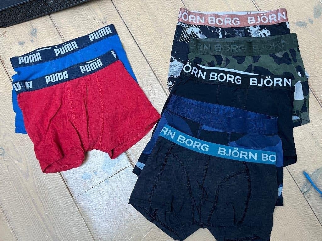 12 Boxer On that Ass &  Bjorn Borg,  Puma 146-152, Ophalen of Verzenden, Gebruikt, Jongen, Nacht- of Onderkleding