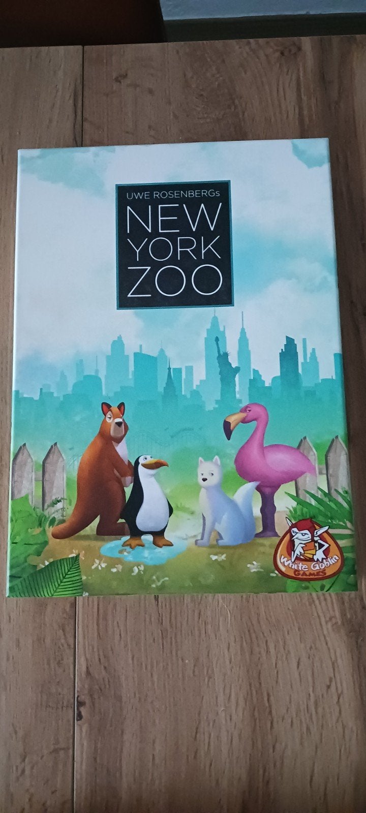 Nr 14) New York Zoo - Bordspel van Uwe Rosenberg, Vijf spelers of meer, Ophalen of Verzenden, Zo goed als nieuw, White Goblin Games