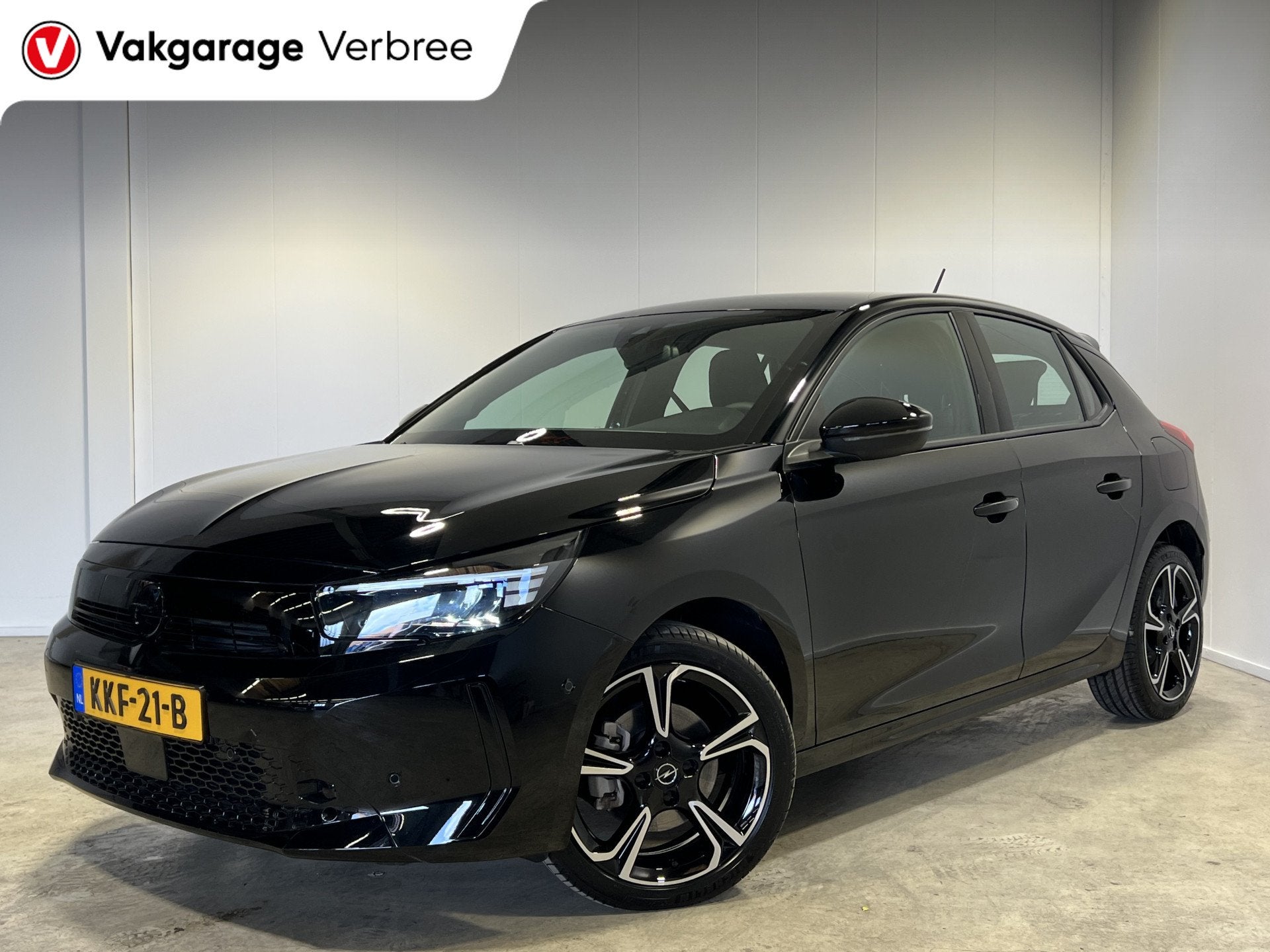 Opel Corsa 1.2 Turbo Hybrid GS | Android/Apple Carplay | LM, Auto's, Opel, Stof, Gebruikt, 1199 cc, Zwart