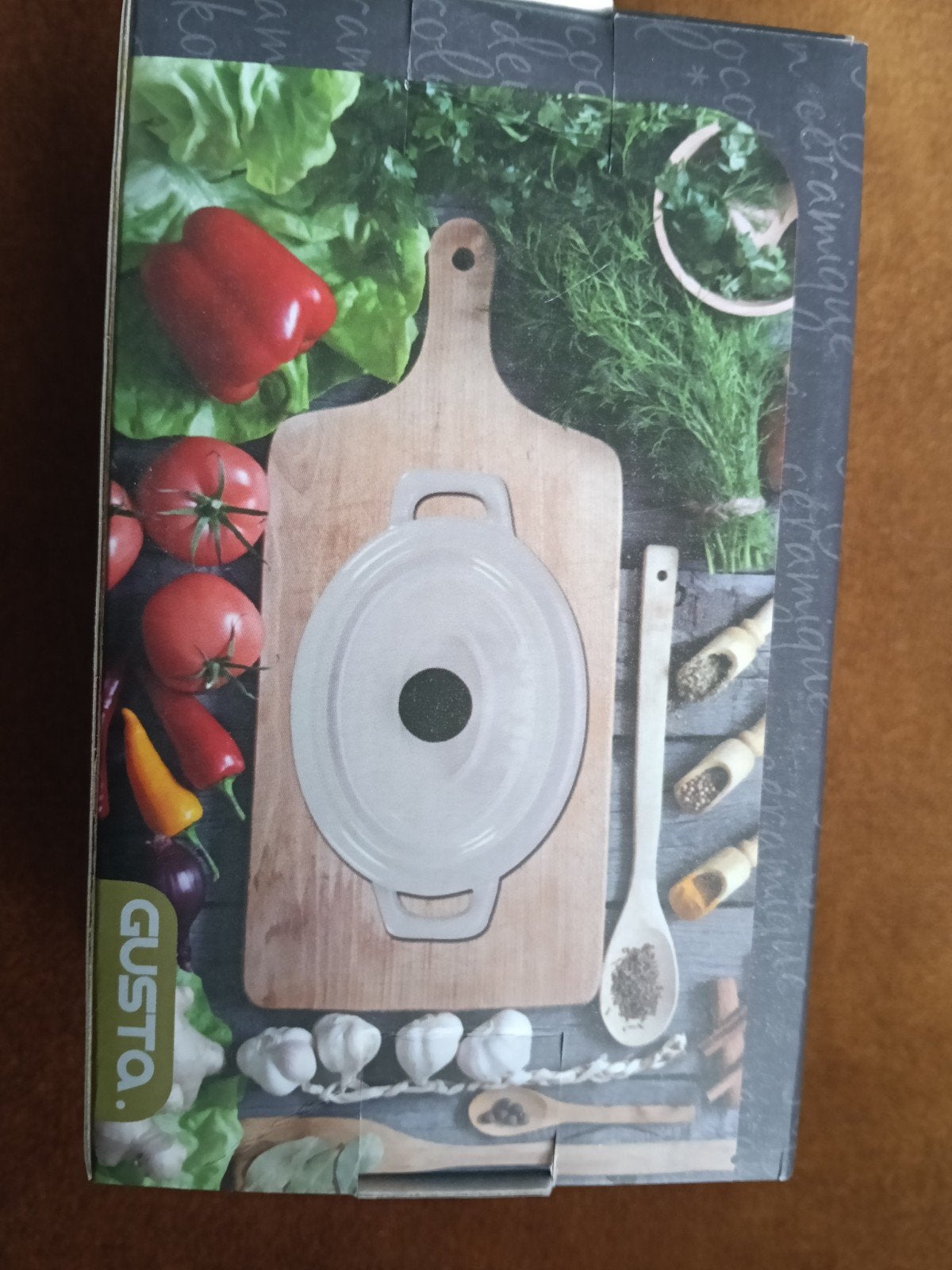 Nieuwe Gusta Mini Cocotte Ovale Keramische Pan 200ml, Ophalen, Overige typen, Nieuw, Steen/keramiek