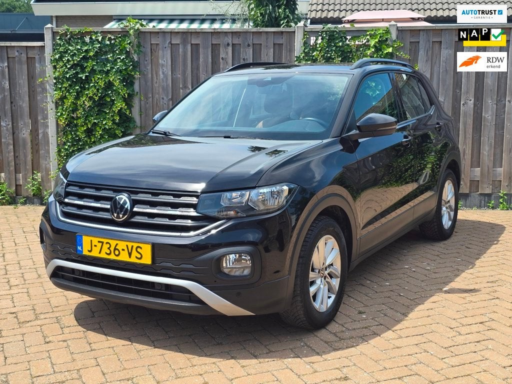Volkswagen T-Cross 1.0 TSI Life Business PDC,APP,NAV,STOELVE, Auto's, Volkswagen, Automatische klimaatregeling, T-Cross, Gebruikt