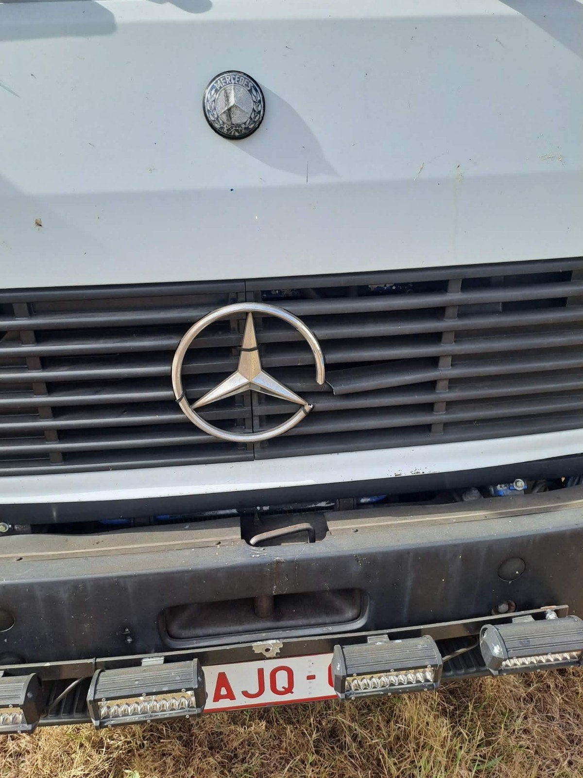 Gezocht grill Mercedes L1317 '89, Ophalen of Verzenden, Mercedes-Benz, Carrosserie en Plaatwerk