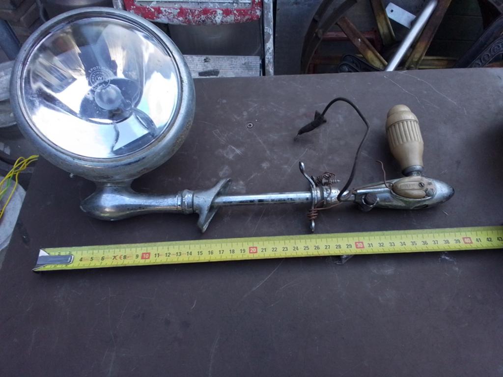 Vintage Appleton S-551 Spotlight - Klassieke Auto Zoeklicht, Ophalen of Verzenden