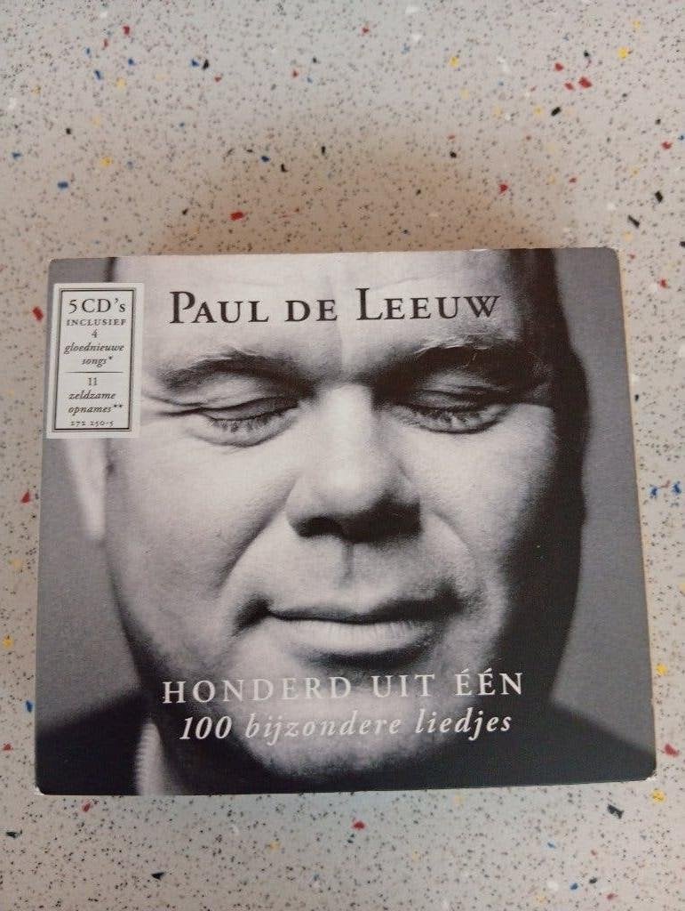 Paul de Leeuw Honderd uit een 5 cd box, Boxset, Ophalen of Verzenden, Zo goed als nieuw, Levenslied of Smartlap