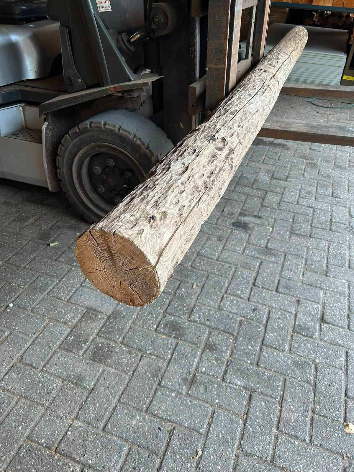 Ronde palen, Ophalen, Zo goed als nieuw, 250 cm of meer, Palen