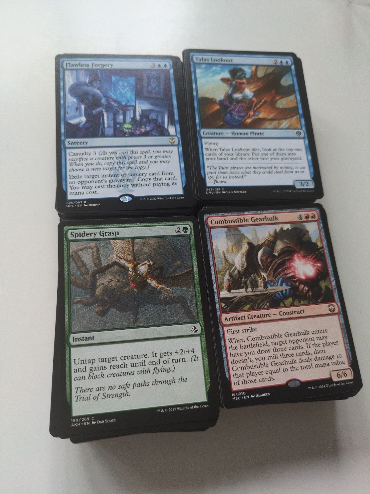 MTG Bulk 425 Kaarten | Oude & Nieuwe Sets | Rares, Ophalen of Verzenden, Zo goed als nieuw, Meerdere kaarten