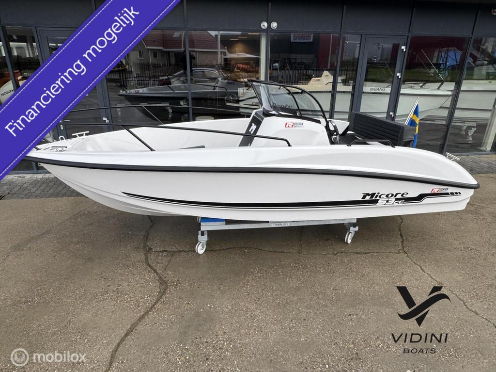 *Nieuw* Micore 53CC R-design *Zweedse kwaliteit*, Watersport en Boten, Micore Boats, -, Overige brandstoffen, -