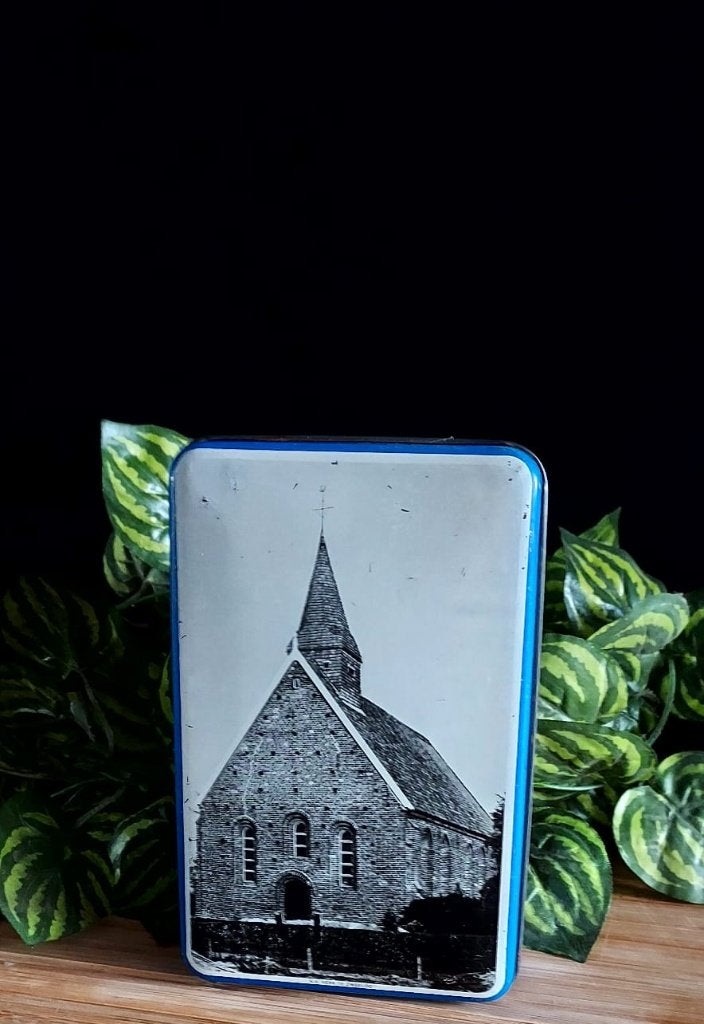 Blik kerk Zweeloo Drenthe, Ophalen of Verzenden, Gebruikt, Overige