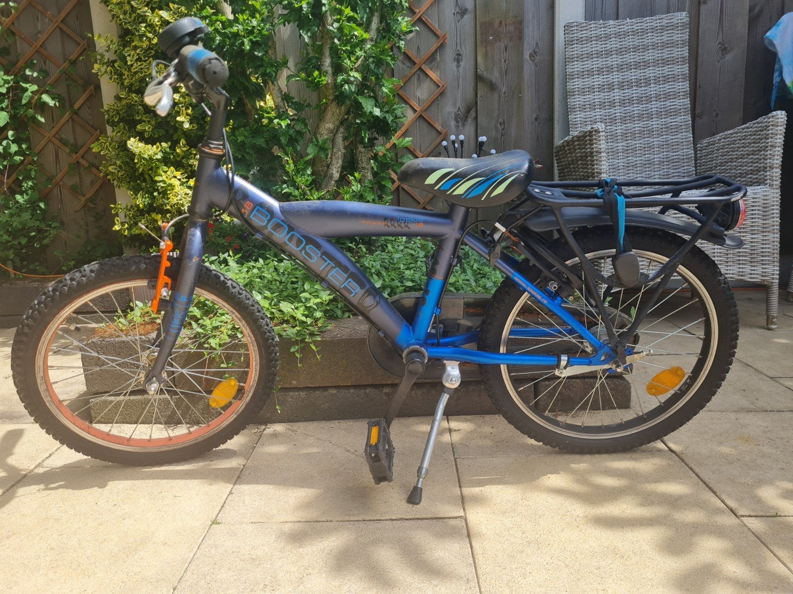 Loekie 18 Power kinderfiets - Gebruikt, Fietsen en Brommers, Fietsen | Kinderfietsjes, Ophalen of Verzenden, Gebruikt, 16 tot 20 inch