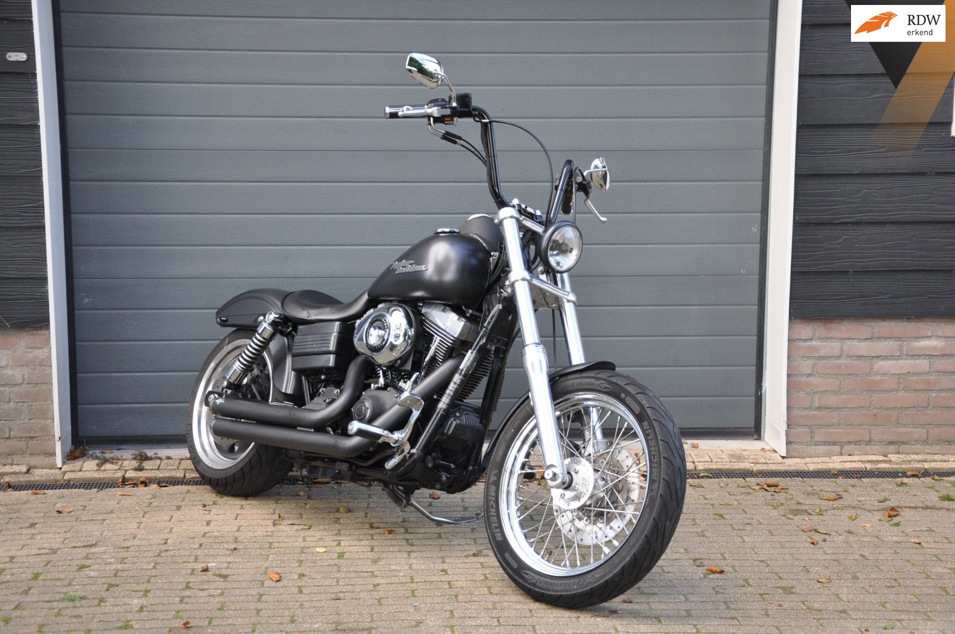 Harley Davidson FXDB Street Bob, Motoren, 1688 cc, Chopper, Meer dan 35 kW, Gebruikt