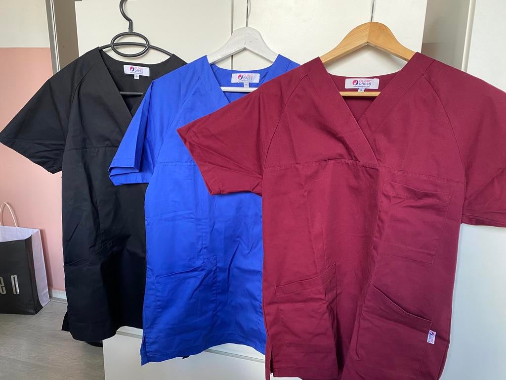 Clinicdress oversteektunieken 3 x Maat S, Kleding | Dames, Blouses en Tunieken, Ophalen of Verzenden, Nieuw, Maat 36 (S), Overige kleuren