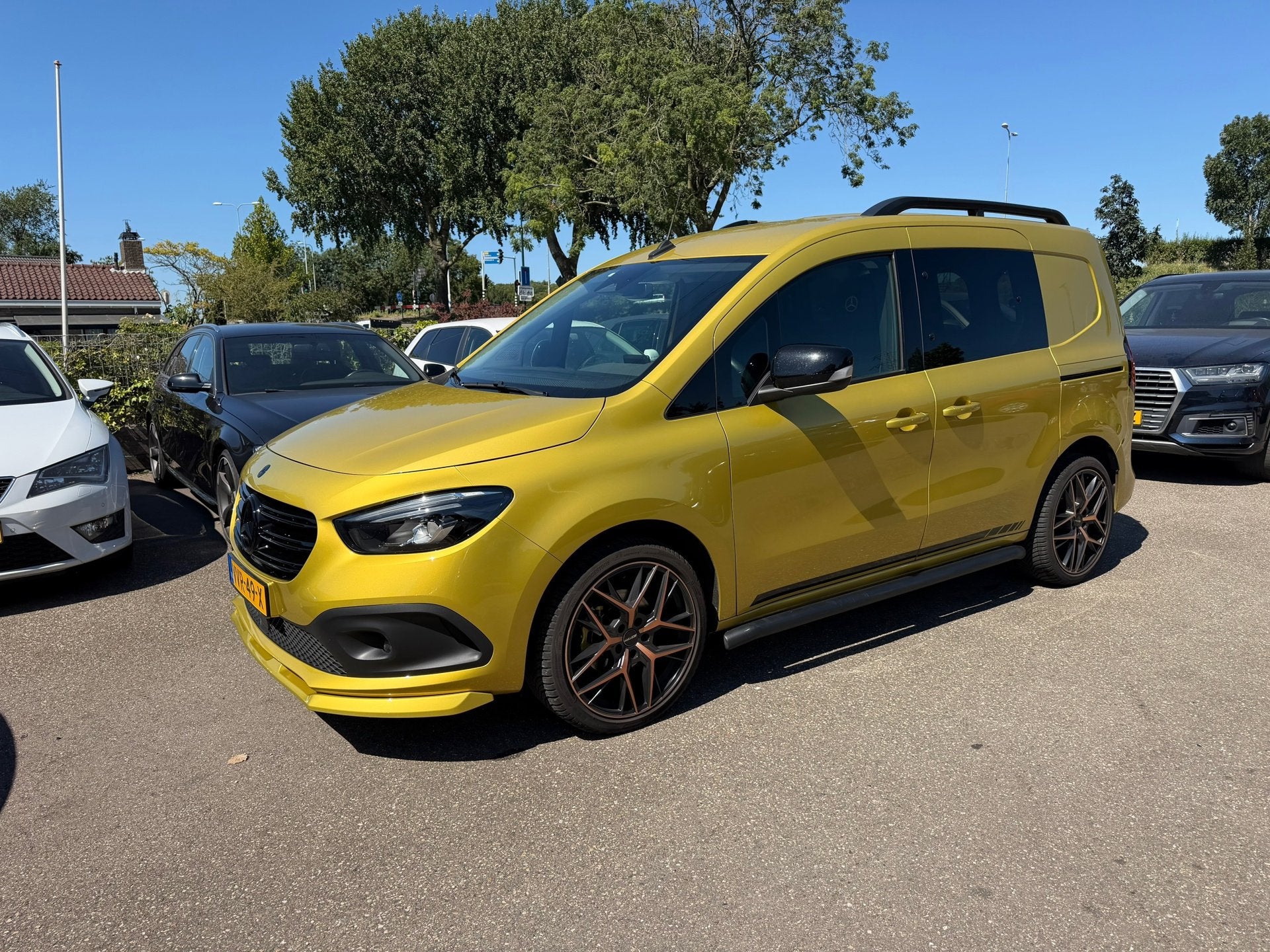 Mercedes-Benz Citan 113 L1 Pro | Leer | Automaat, Auto's, 15 km/l, Gebruikt, Bedrijf, 1332 cc
