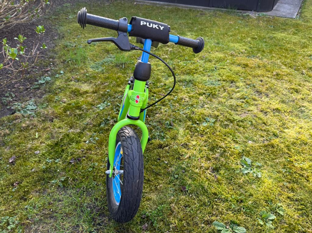 Groene Puky loopfiets, Ophalen, Zo goed als nieuw, Loopfiets