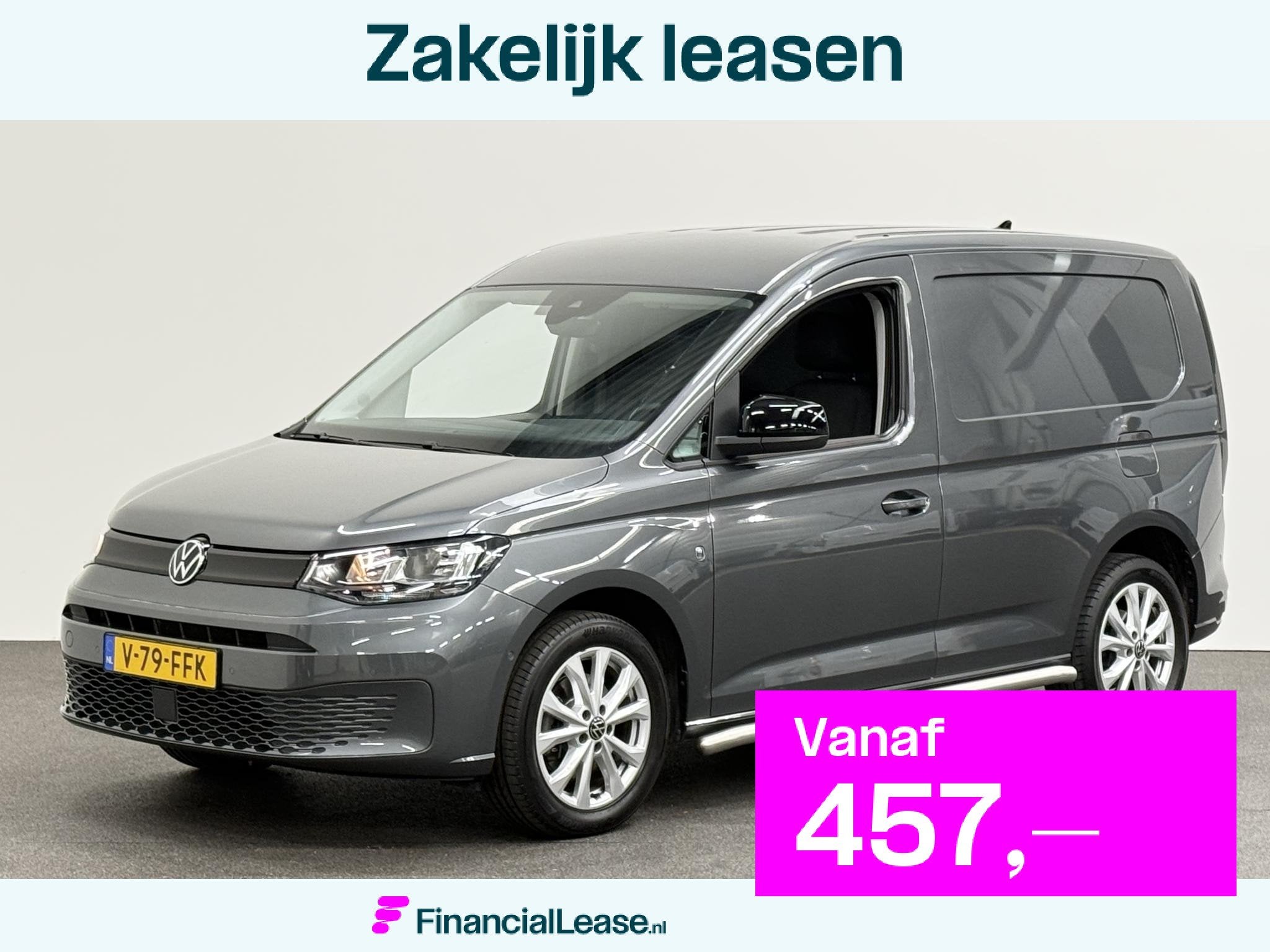 Volkswagen Caddy Cargo 2.0 TDI Style Automaat Airco Bluetoot, Stof, Gebruikt, 4 cilinders, Volkswagen
