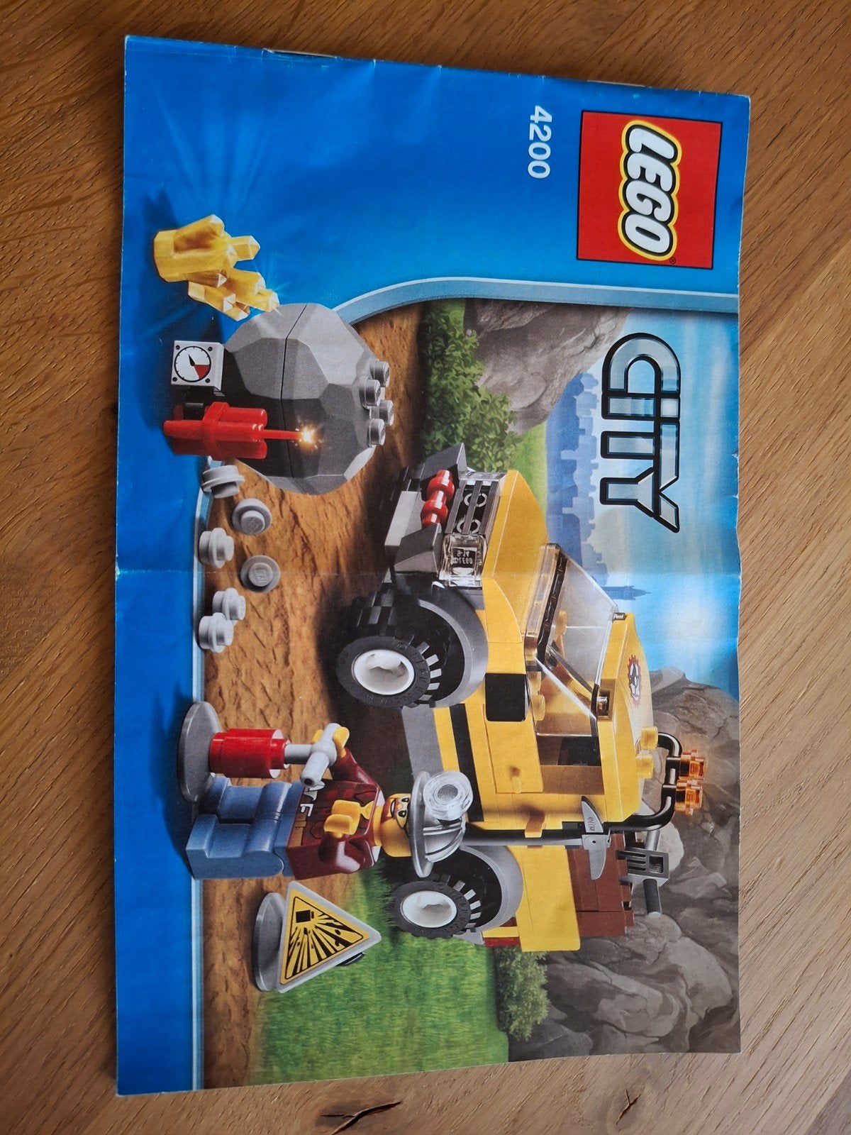 Lego City 4200 Mijnbouwvoertuig met instructieboekje, Lego, Inclusief instructies, Ophalen of Verzenden, Complete set