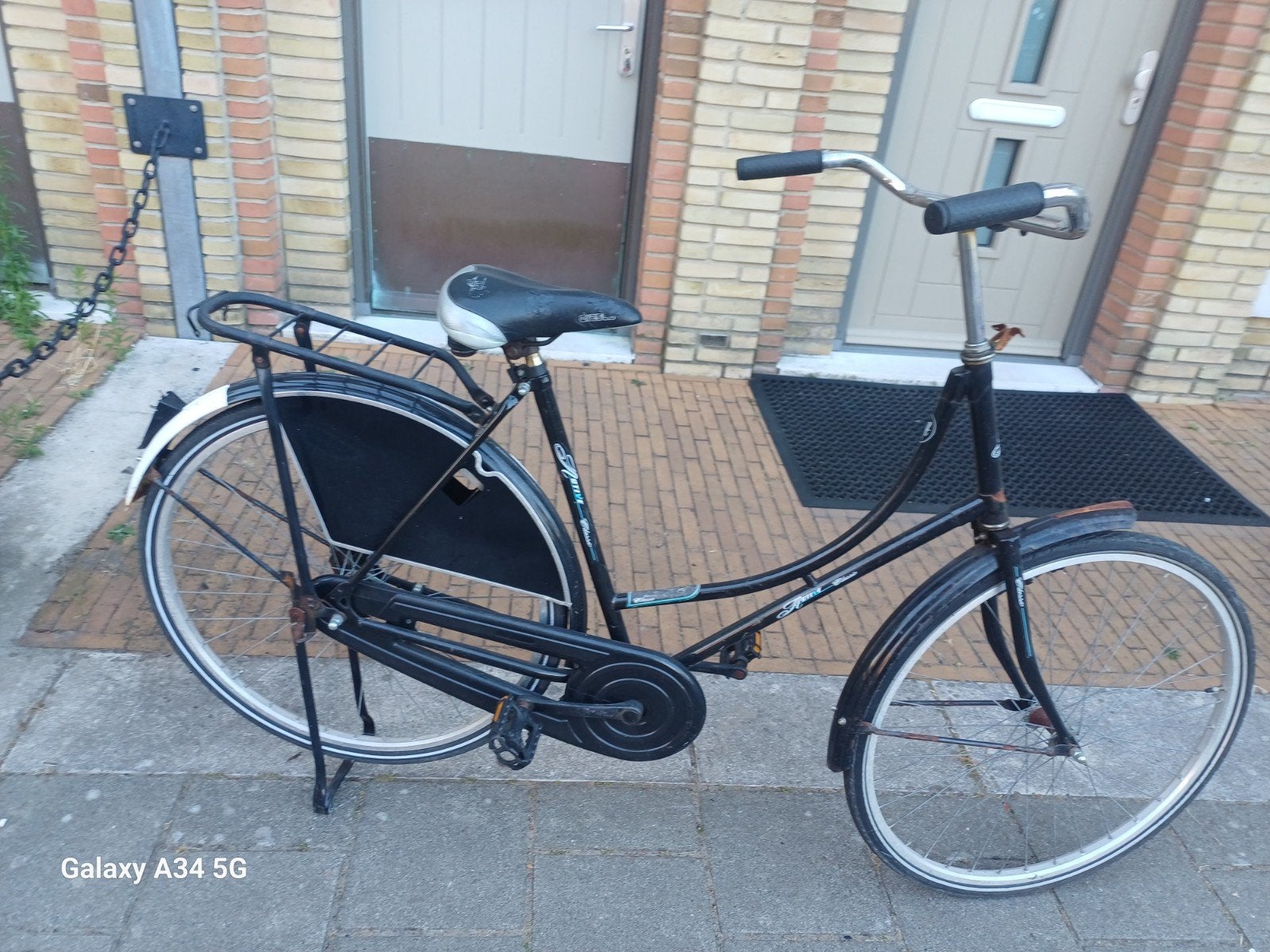 omafiets, Fietsen en Brommers, Fietsen | Dames | Omafietsen, 53 tot 56 cm, Ophalen, Gebruikt, Terugtraprem