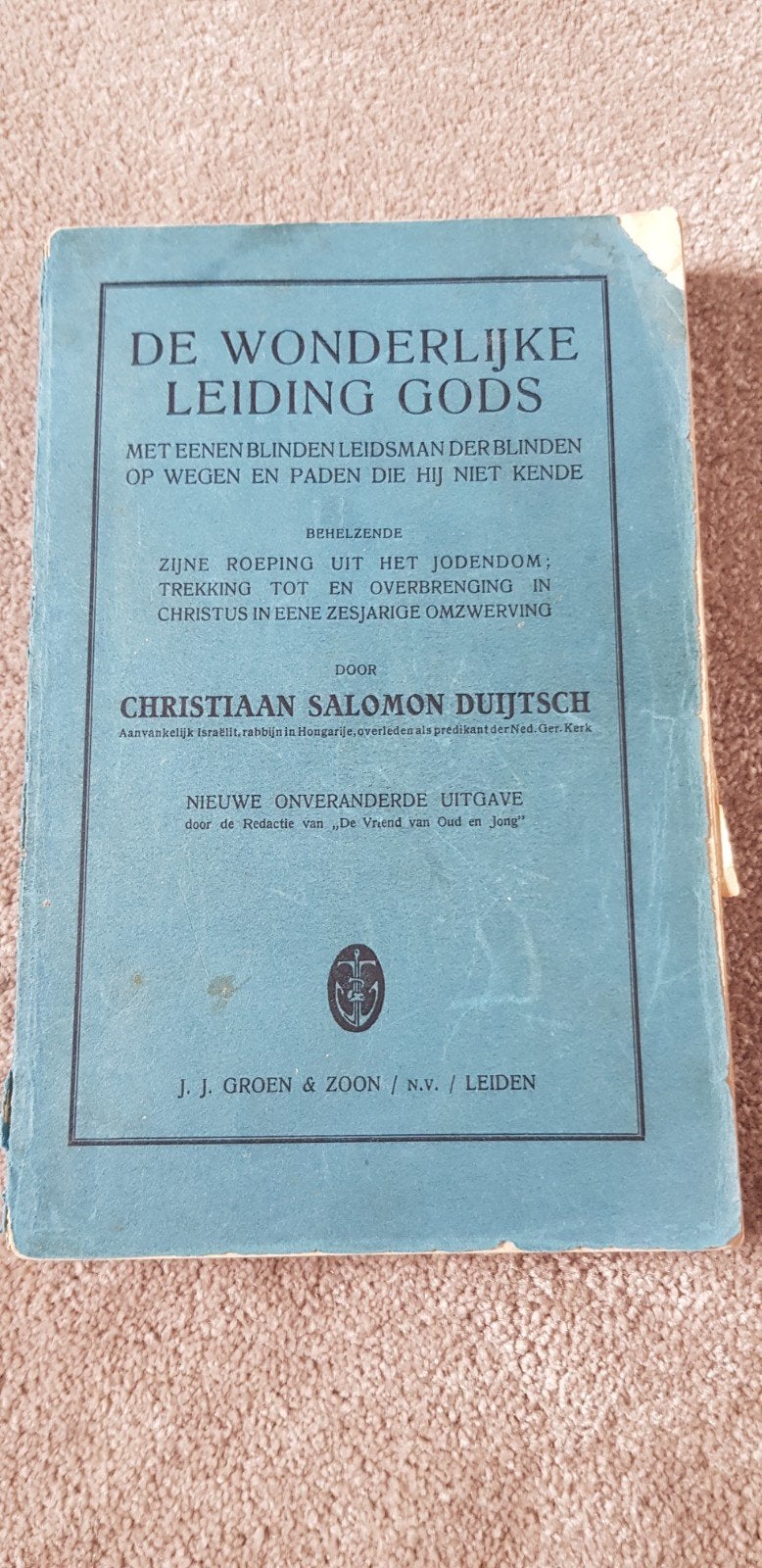 Christiaan Salomon Duijtsch, Boeken, Ophalen of Verzenden, Gelezen, Christendom | Protestants