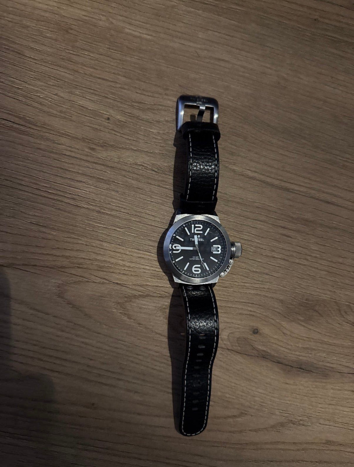 TW Steel horloge, Overige merken, Leer, Staal, Polshorloge
