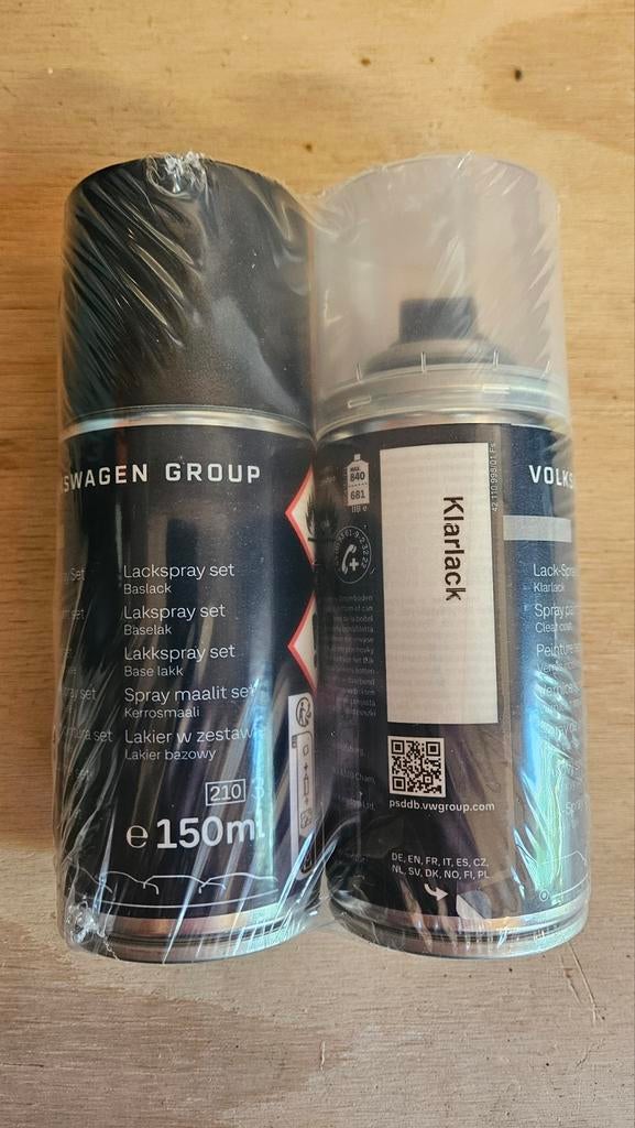 Originele Volkswagen Autolak Mocca Anthrazit Pareleffekt, Auto diversen, Ophalen of Verzenden