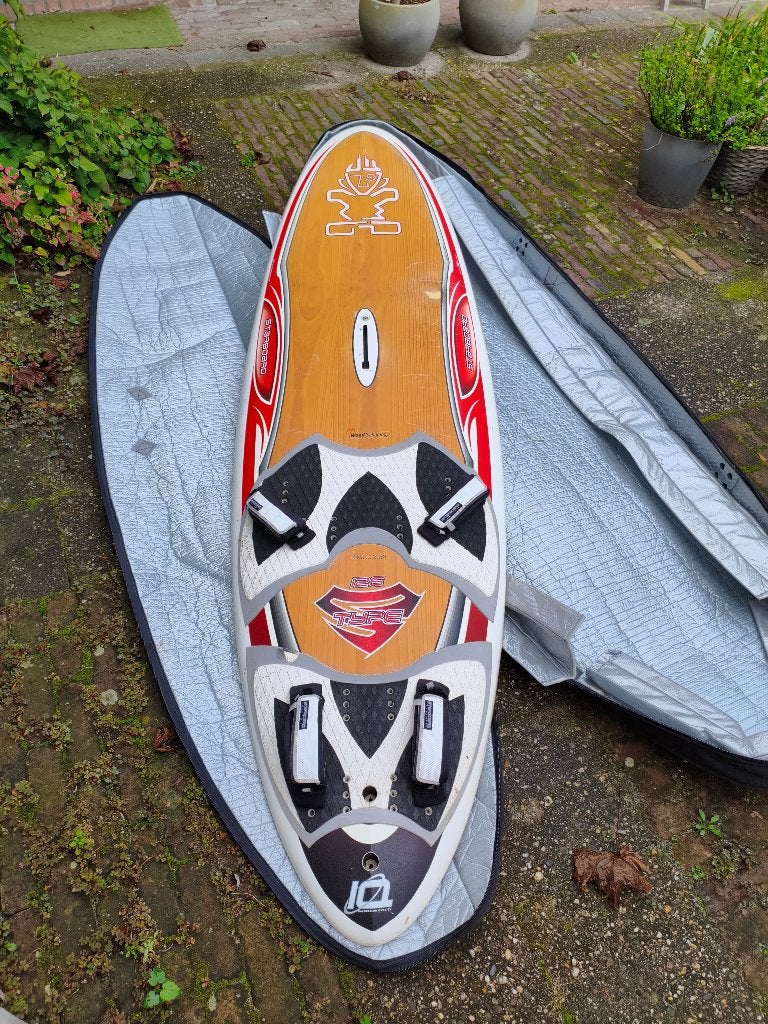 Starboard S-Type 126 | Freerace windsurfboard, Watersport en Boten, Ophalen, 250 tot 300 cm, Gebruikt, Starboard