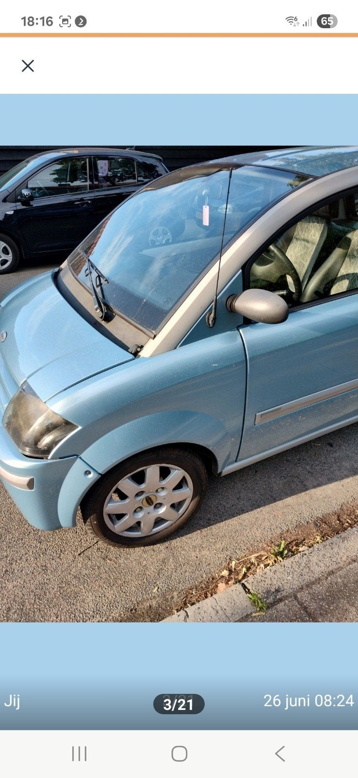 Microcar mc1 uit 2005, Diversen, Brommobielen en Scootmobielen, Ophalen of Verzenden